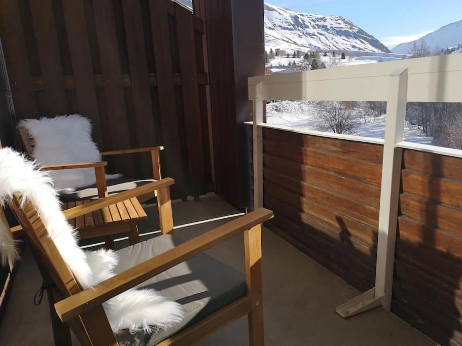 Au Pied Des Pistes Avec Parking Entierement Renove Apartment Huez Екстериор снимка